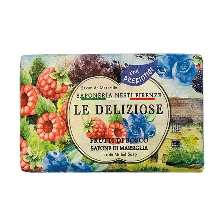 NESTI DANTE Le Deliziose naturalne mydło w kostce OWOCE LEŚNE 150g