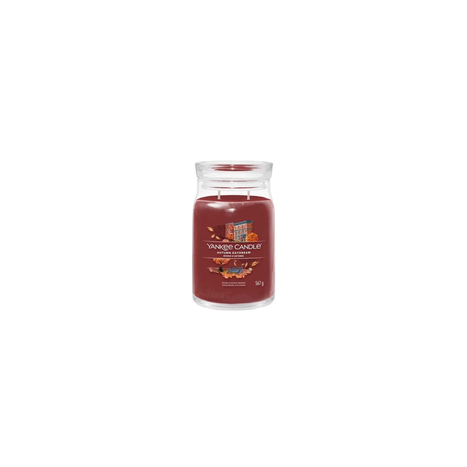 YANKEE CANDLE Signature Duża świeca w słoiku AUTUMN DAYDREAM 567g