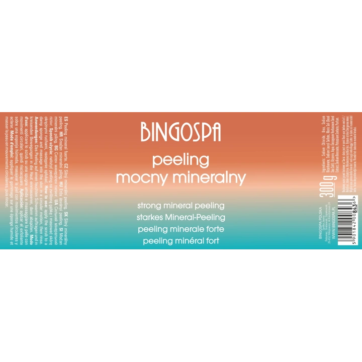 BINGOSPA peeling do ciała Mocny Mineralny 300g