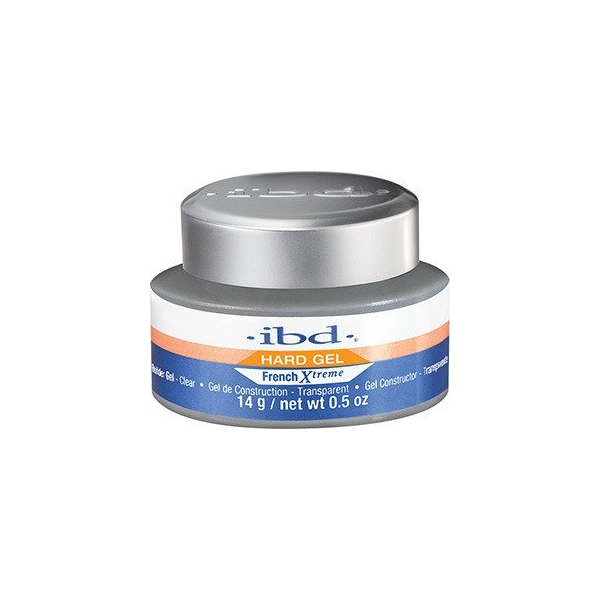 IBD BEAUTY Hard Gel Builder French Xtreme LED/UV żel budujący Transparent 14g