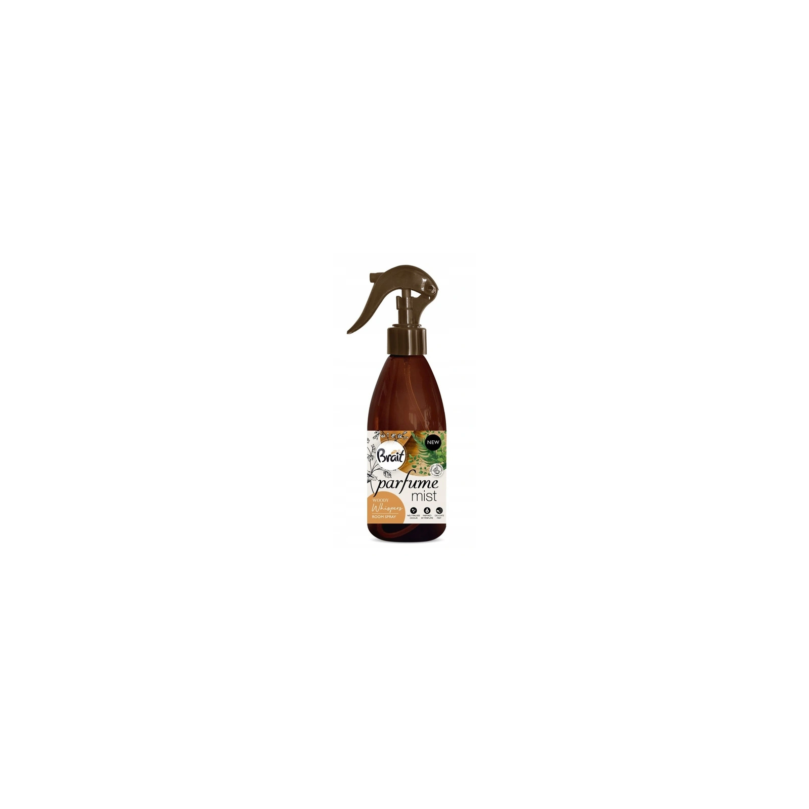 BRAIT Parfume Mist mgiełka odświeżająca do pomieszczeń Woody Whispers 325ml