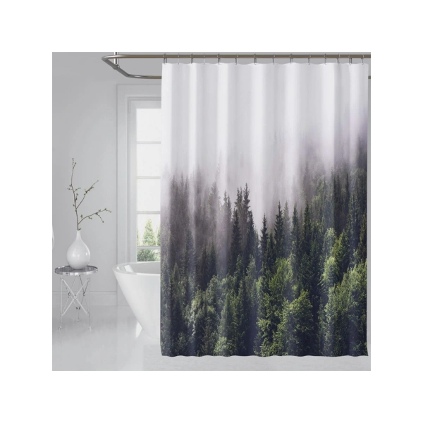 ECARLA zasłona prysznicowa łazienkowa 180x200cm 3D ZPR20