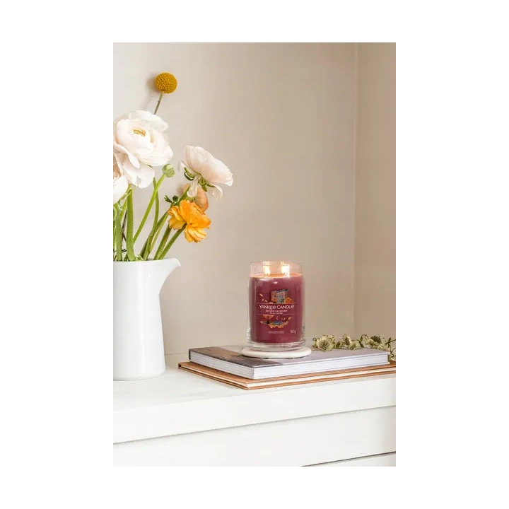 YANKEE CANDLE Signature Duża świeca w słoiku AUTUMN DAYDREAM 567g