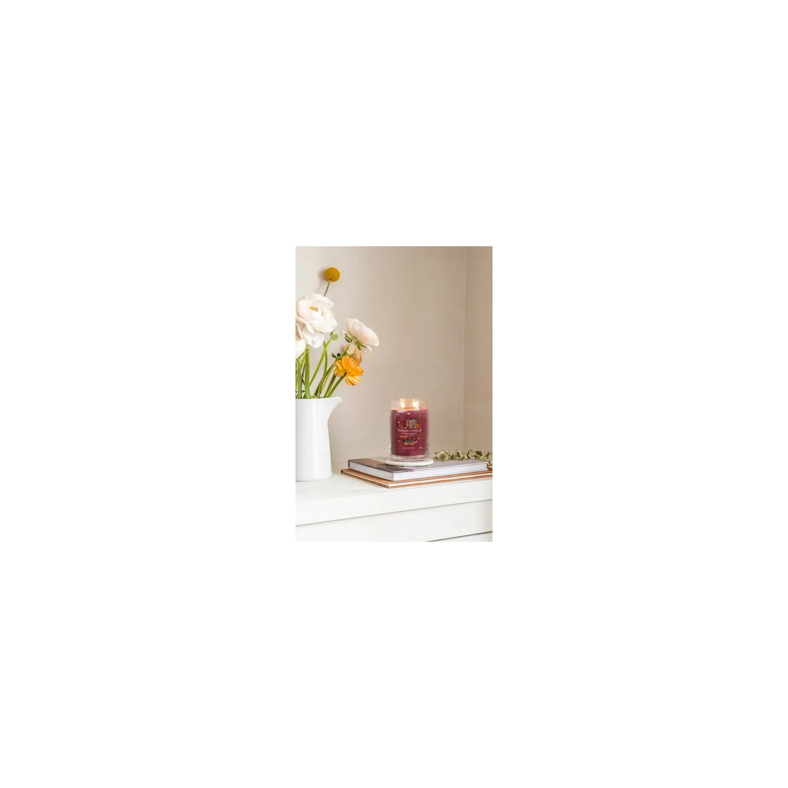 YANKEE CANDLE Signature Duża świeca w słoiku AUTUMN DAYDREAM 567g