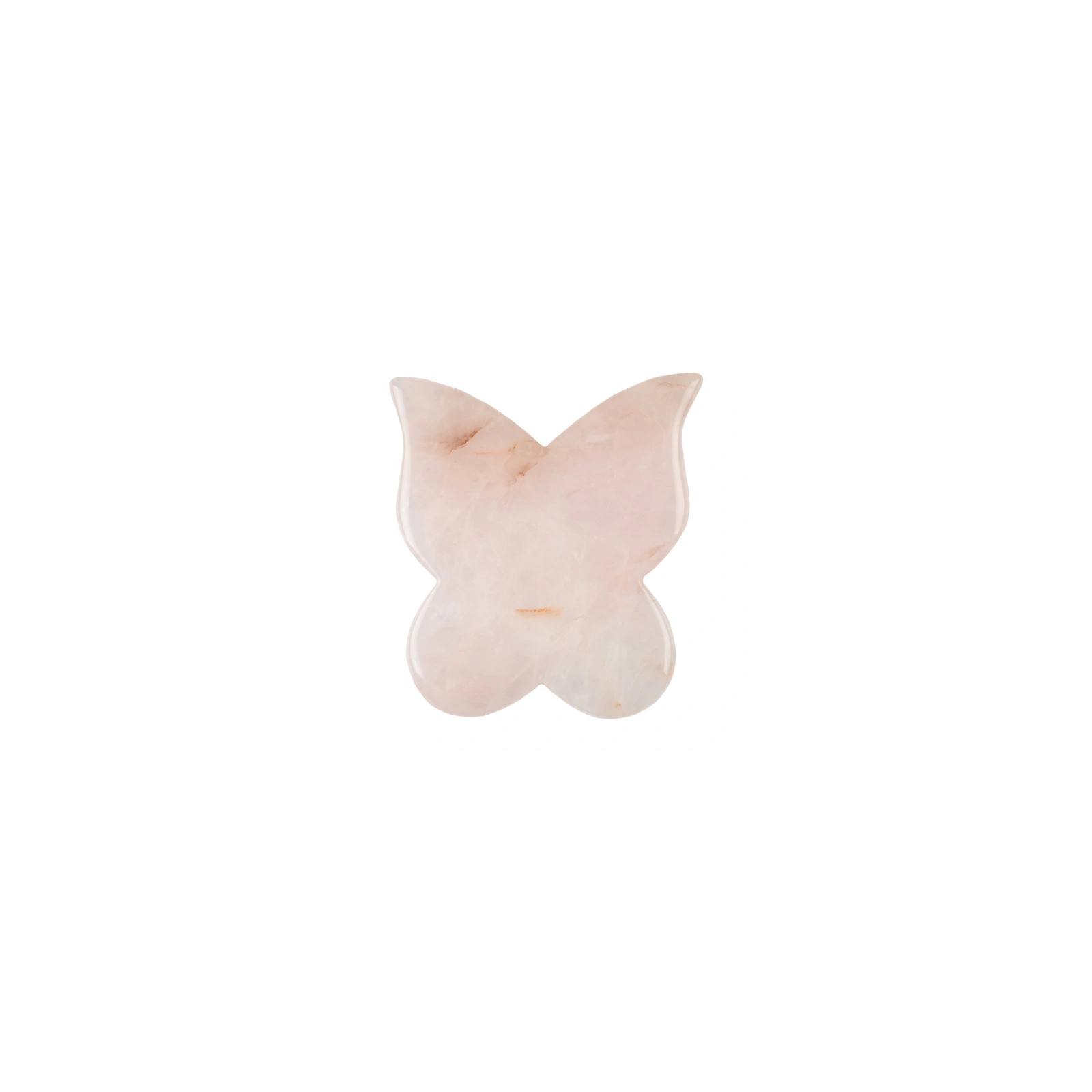 PUREDERM Gua Sha Kamień masażer z różowego jadeitu Butterfly Pink Quartz