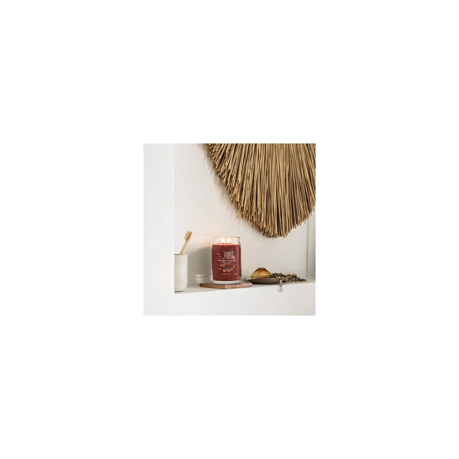 YANKEE CANDLE Signature Duża świeca w słoiku AUTUMN DAYDREAM 567g