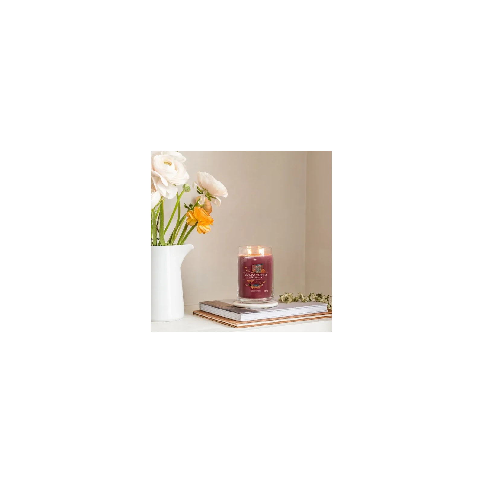 YANKEE CANDLE Signature Duża świeca w słoiku AUTUMN DAYDREAM 567g