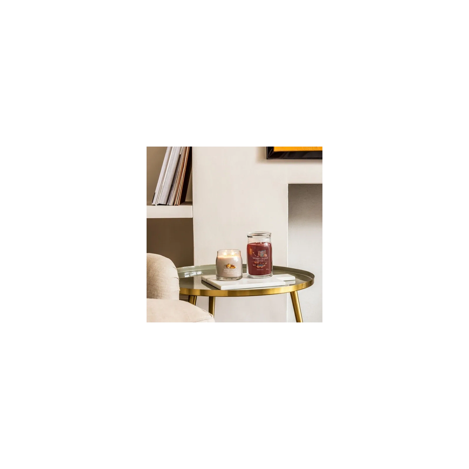 YANKEE CANDLE Signature Duża świeca w słoiku AUTUMN DAYDREAM 567g