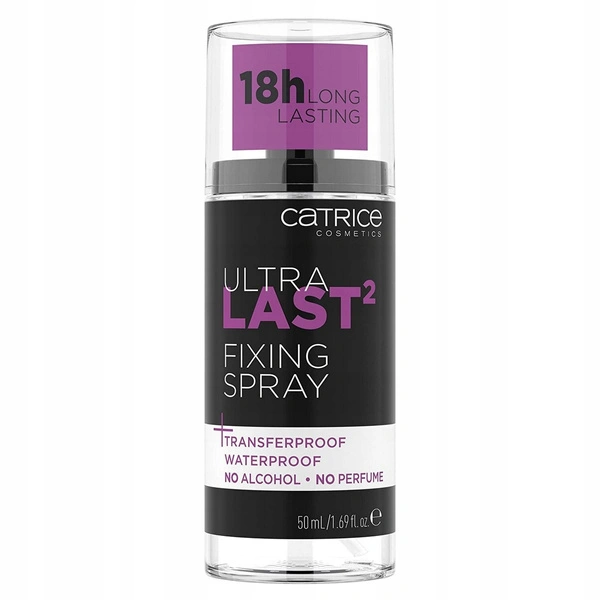 CATRICE Ultra Last2 Fixing spray utrwalający makijaż wodoodporny 50ml