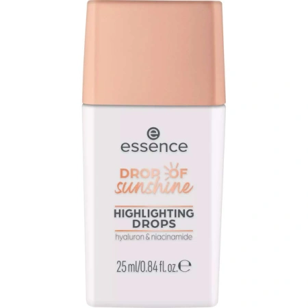 ESSENCE Drop Of Sunshine kropelki rozświetlające z kwasem hialuronowym 25ml