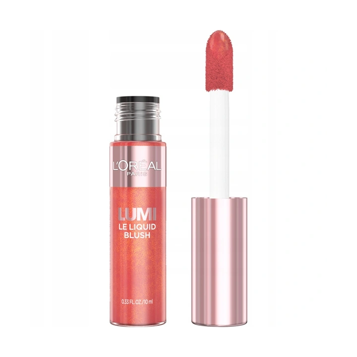 LOREAL Lumi Le Liquid Blush róż 625 Glowy Gold Pink 11ml