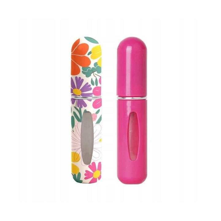 ECARLA zestaw mini atomizerów podróżnych na perfumy 5ml Kwiaty AK18 2szt
