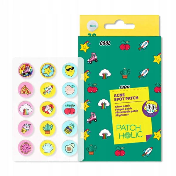 PATCH HOLIC Acne Pimple plasterki punktowe na niedoskonałości Spot Patch 30szt