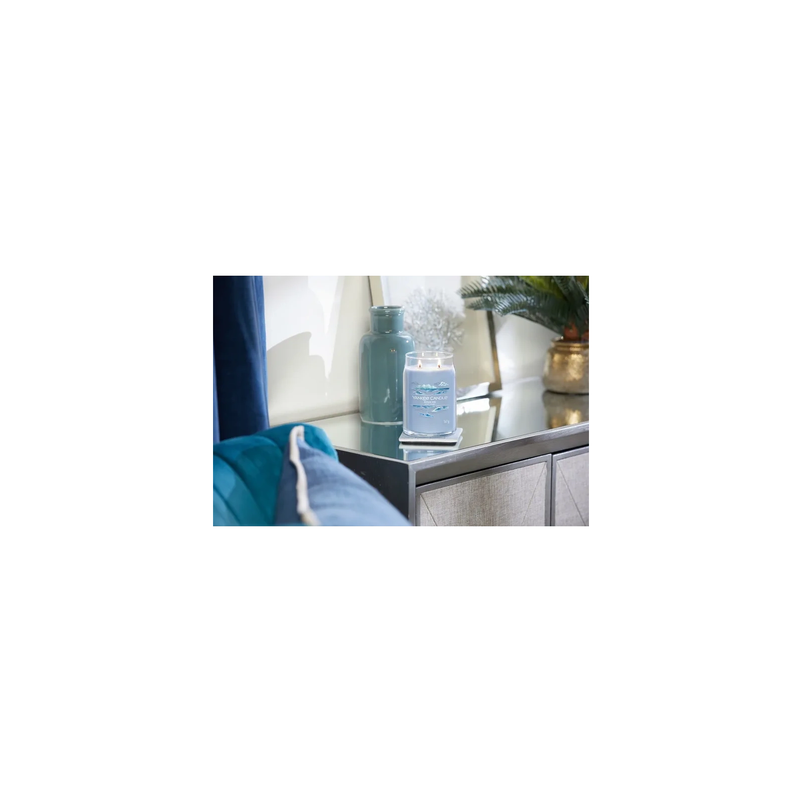 YANKEE CANDLE Signature Duża świeca w słoiku OCEAN AIR 567g