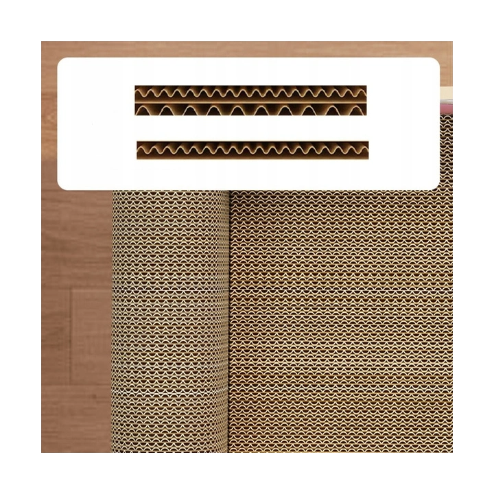ECARLA drapak dla kota tekturowy, legowisko, kanapa 60x27x33cm KOT19