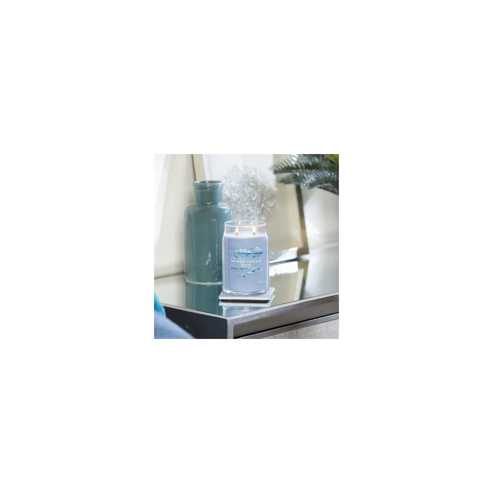 YANKEE CANDLE Signature Duża świeca w słoiku OCEAN AIR 567g