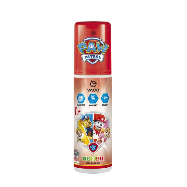 VACO Psi Patrol płyn na komary kleszcze i meszki kids 1+ 90ml