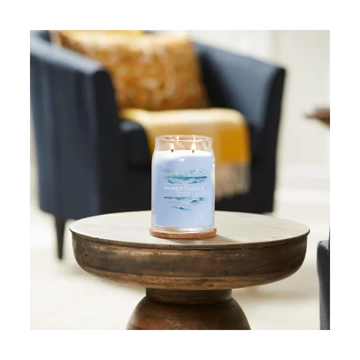 YANKEE CANDLE Signature Duża świeca w słoiku OCEAN AIR 567g
