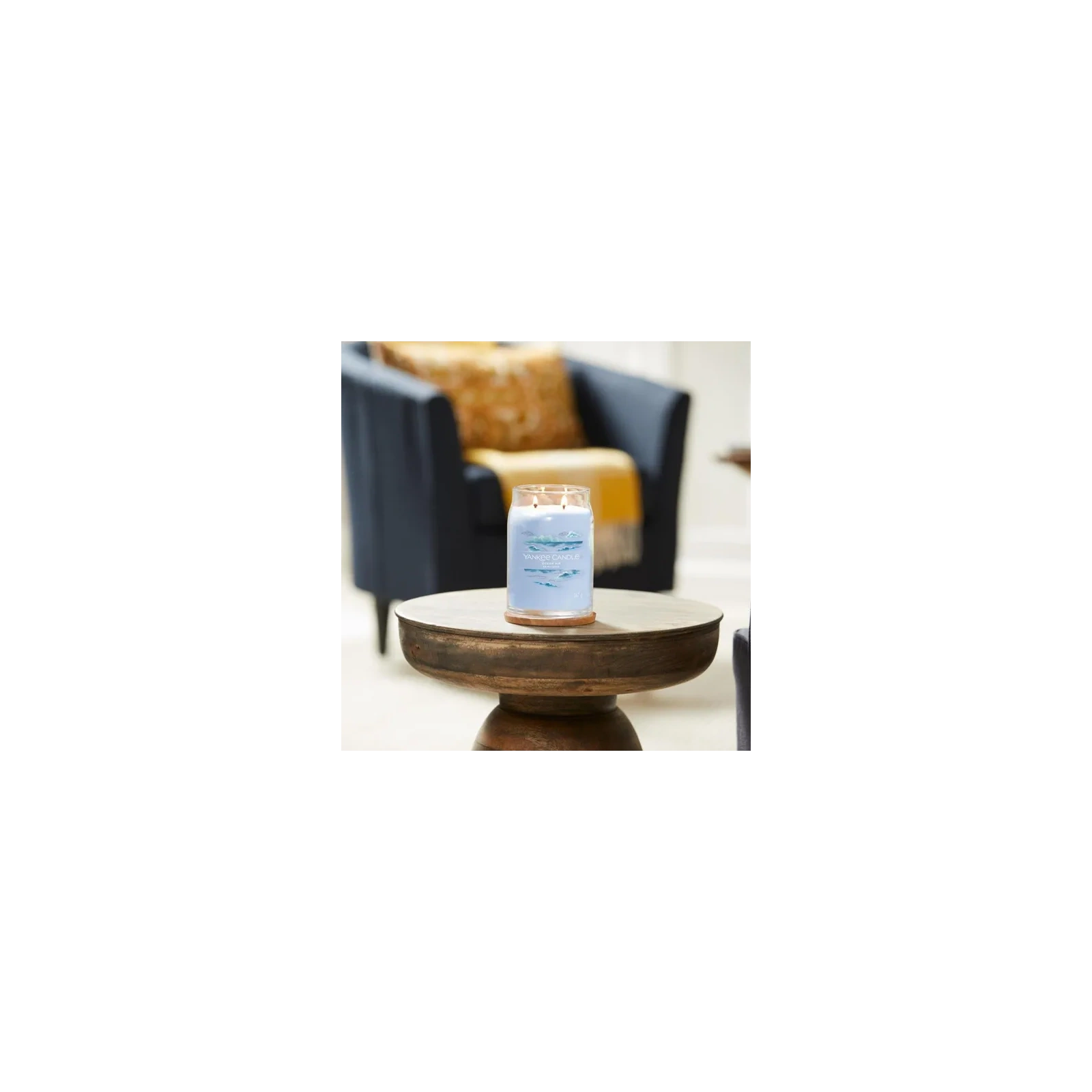 YANKEE CANDLE Signature Duża świeca w słoiku OCEAN AIR 567g