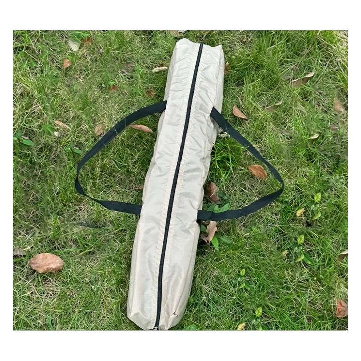 ECARLA namiot kempingowy składany 2-3 osobowy 200x140x115cm Kremowy BAL12K