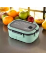 ECARLA Lunch Box śniadaniówka ze sztućcami 21x14,5x8cm Mięta PJM44M