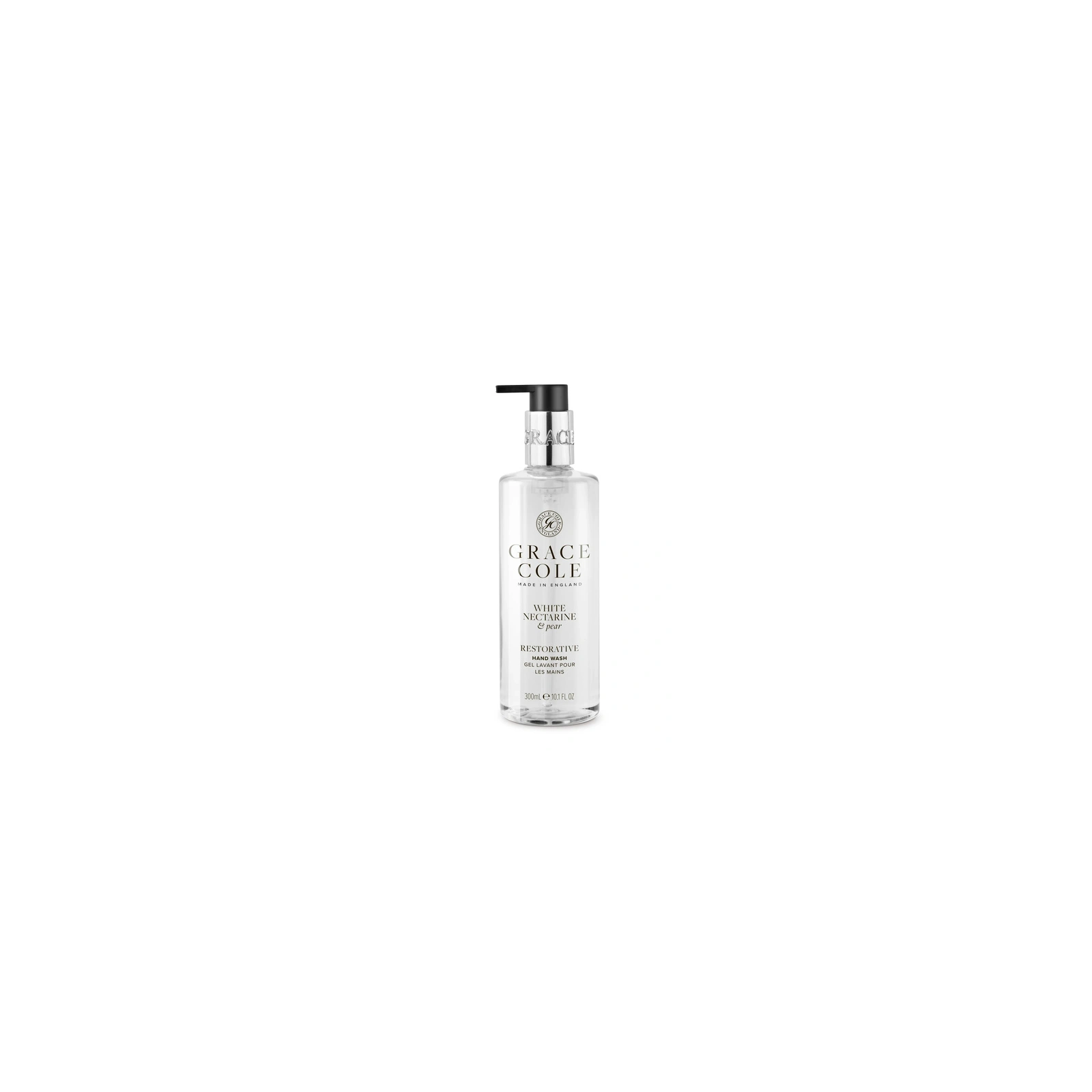 GRACE COLE White Nectarine & Pear żel do mycia rąk 300ml