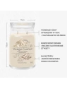 YANKEE CANDLE Signature Duża świeca w słoiku WARM CASHMERE 567g