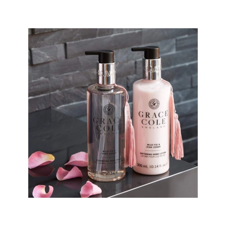 GRACE COLE Wild Fig & Pink Cedar żel do mycia rąk 300ml