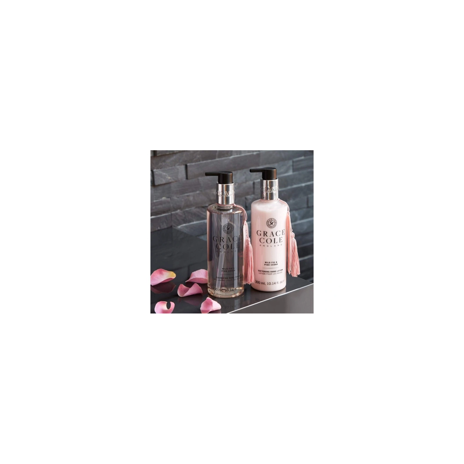 GRACE COLE Wild Fig & Pink Cedar żel do mycia rąk 300ml