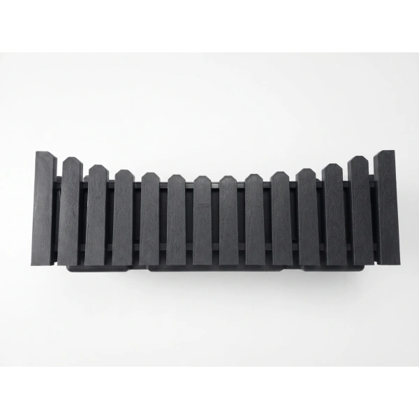SKOLACH-BIS Płotek skrzynia balkonowa bez uchwytów 54cm GRAFIT