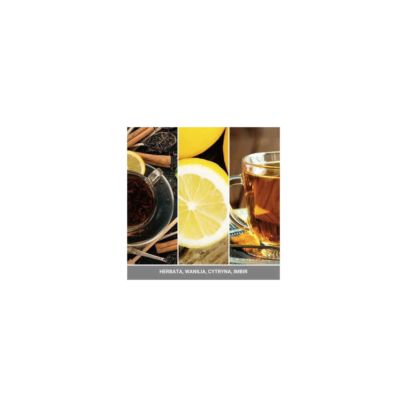 YANKEE CANDLE Signature Duża świeca w słoiku BLACK TEA & LEMON 567g