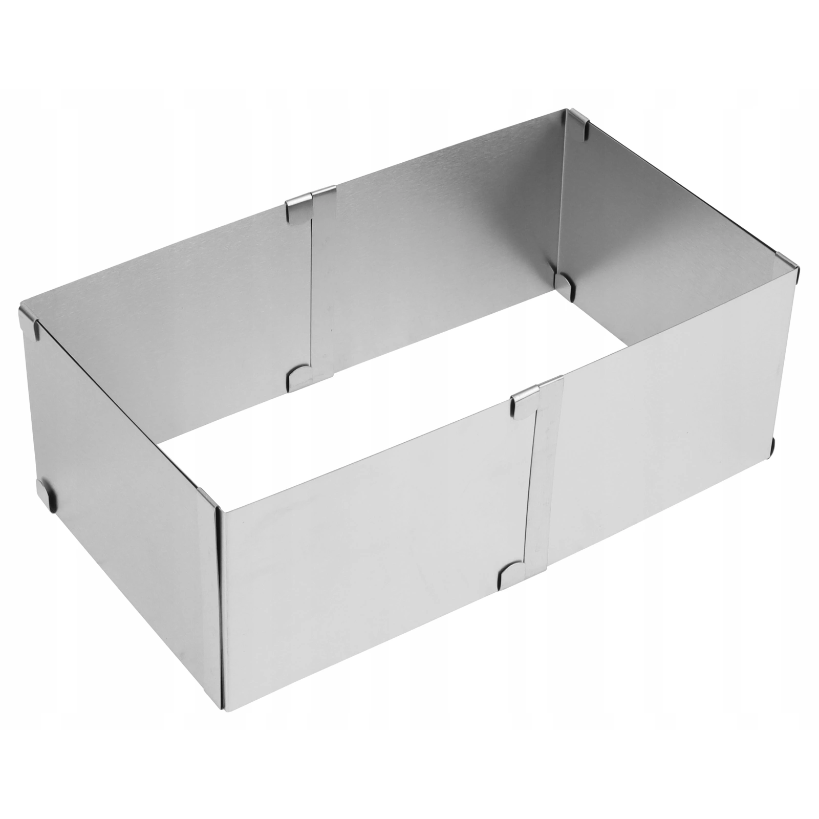 ROSSNER forma stalowa rozsuwana do ciast, tortów 15x15x10cm B2360