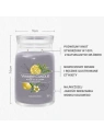 YANKEE CANDLE Signature Duża świeca w słoiku BLACK TEA & LEMON 567g