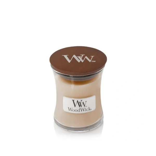 WOODWICK PlusWick mała świeca w słoiku WHITE HONEY 85g