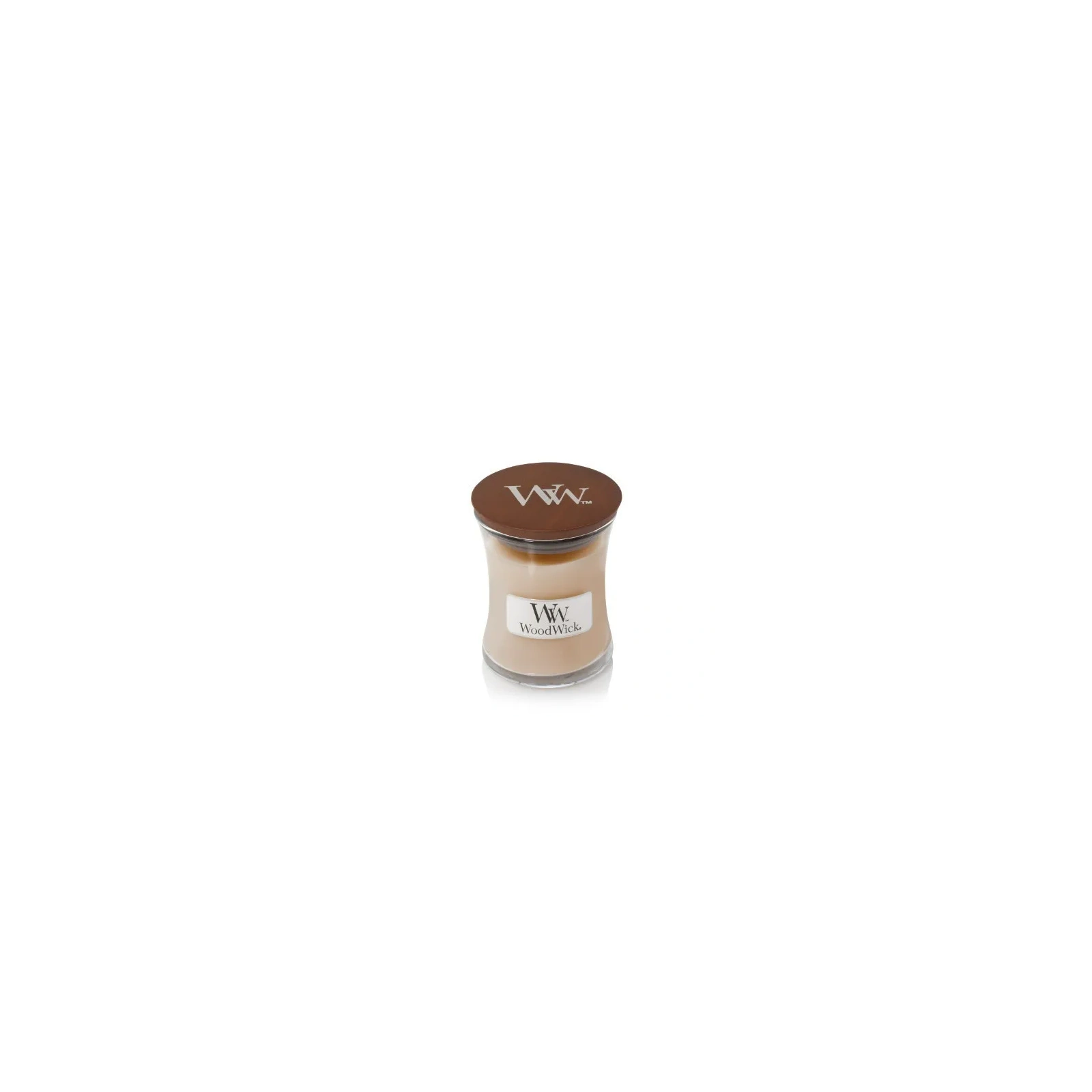 WOODWICK PlusWick mała świeca w słoiku WHITE HONEY 85g