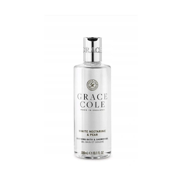 GRACE COLE White Nectarine & Pear żel do kąpieli i pod prysznic 300ml