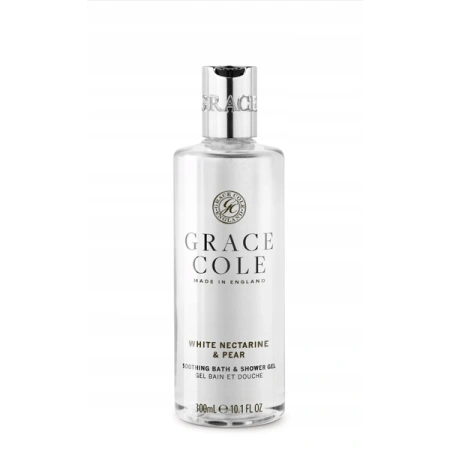 GRACE COLE White Nectarine & Pear żel do kąpieli i pod prysznic 300ml