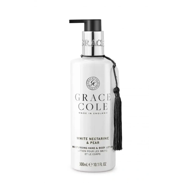 GRACE COLE White Nectarine & Pear balsam do rąk i ciała 300ml