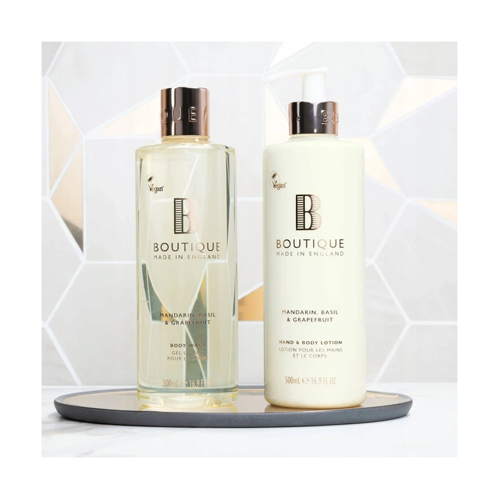 GRACE COLE Boutique Mandarin Basil & Grapefruit żel do kąpieli i pod prysznic 500ml