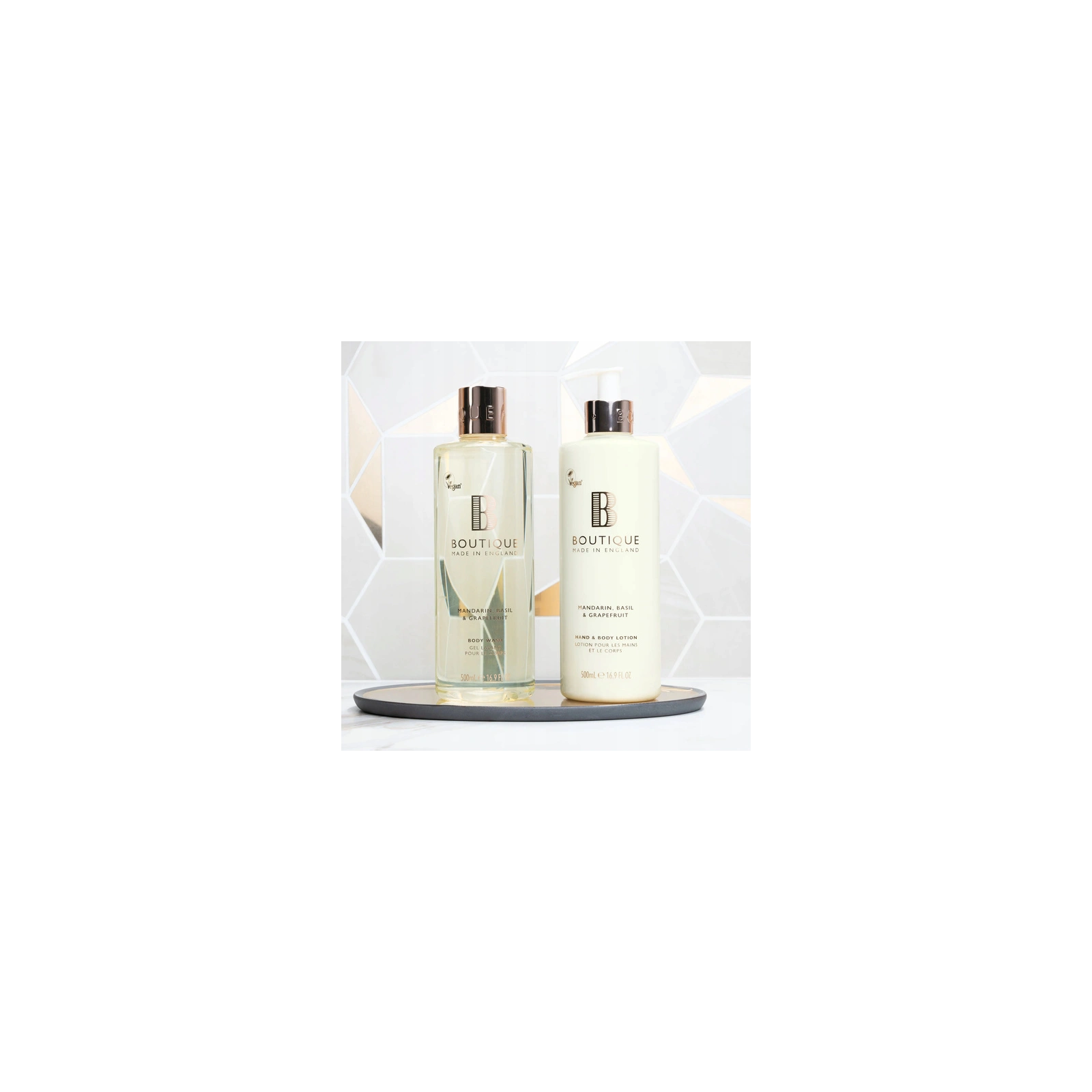 GRACE COLE Boutique Mandarin Basil & Grapefruit żel do kąpieli i pod prysznic 500ml