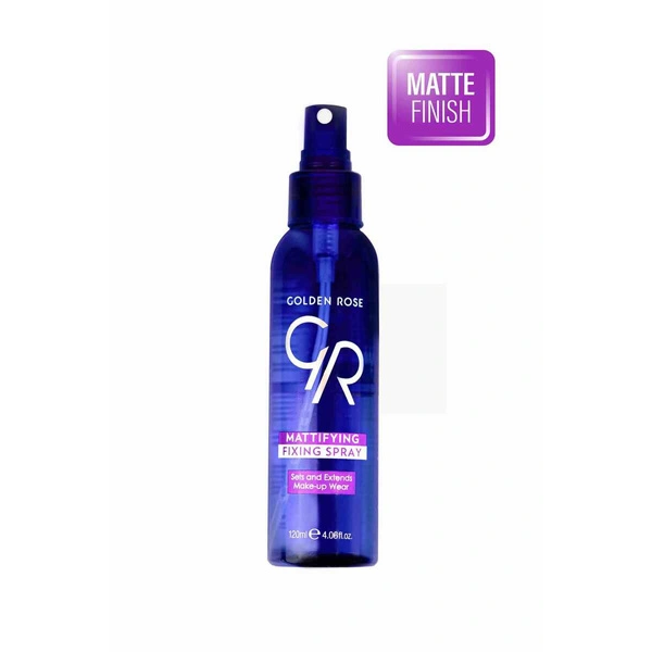 Golden Rose GOLDEN ROSE Mattifying Fixing spay utrwalający makijaż 120ml