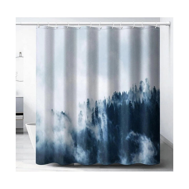 ECARLA zasłona prysznicowa łazienkowa 180x200cm 3D ZPR22
