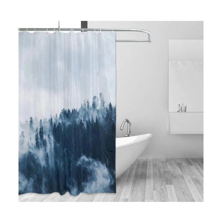 ECARLA zasłona prysznicowa łazienkowa 180x200cm 3D ZPR22