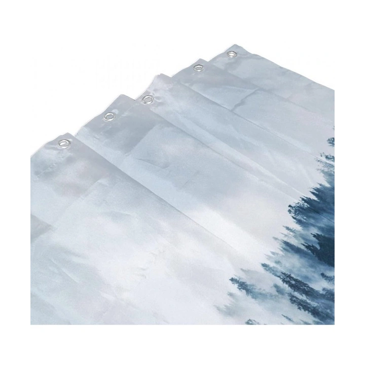 ECARLA zasłona prysznicowa łazienkowa 180x200cm 3D ZPR22