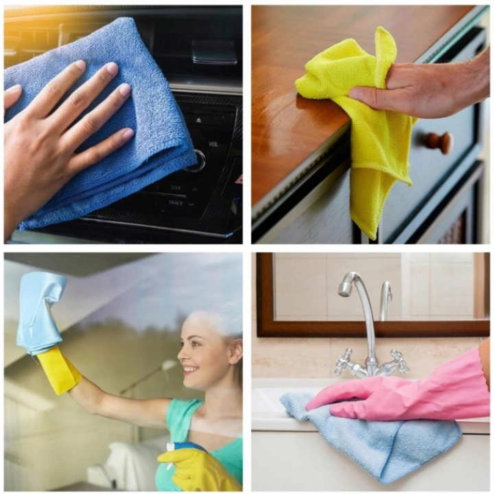 ROSSNER ścierka ręcznik z mikrofibry 30x30 10szt B2507