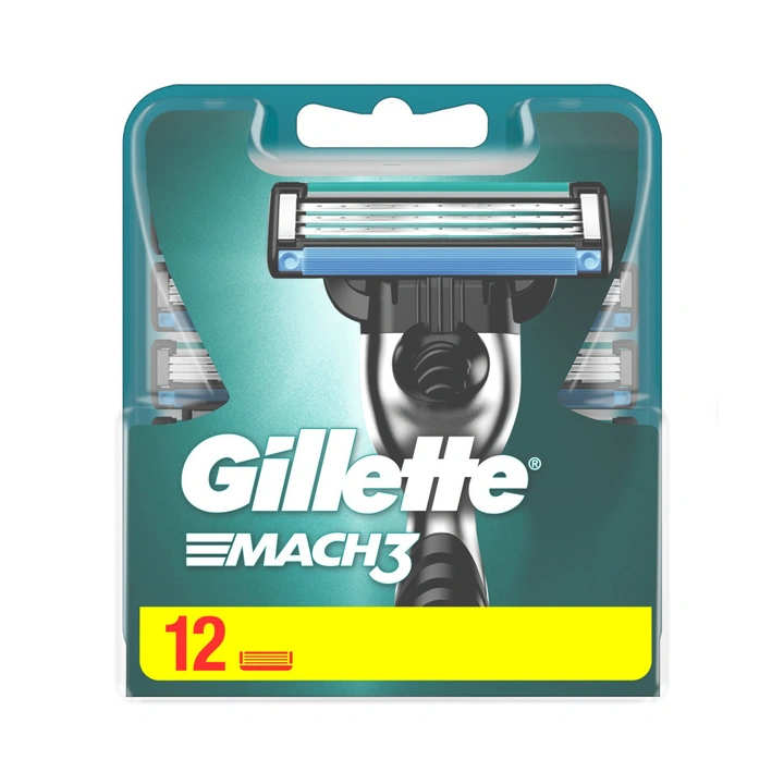 GILLETTE Mach3 wkłady 12szt