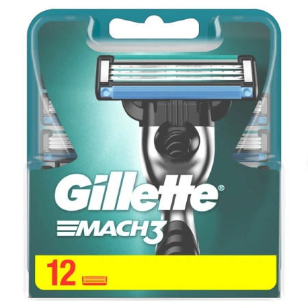 GILLETTE Mach3 wkłady 12szt
