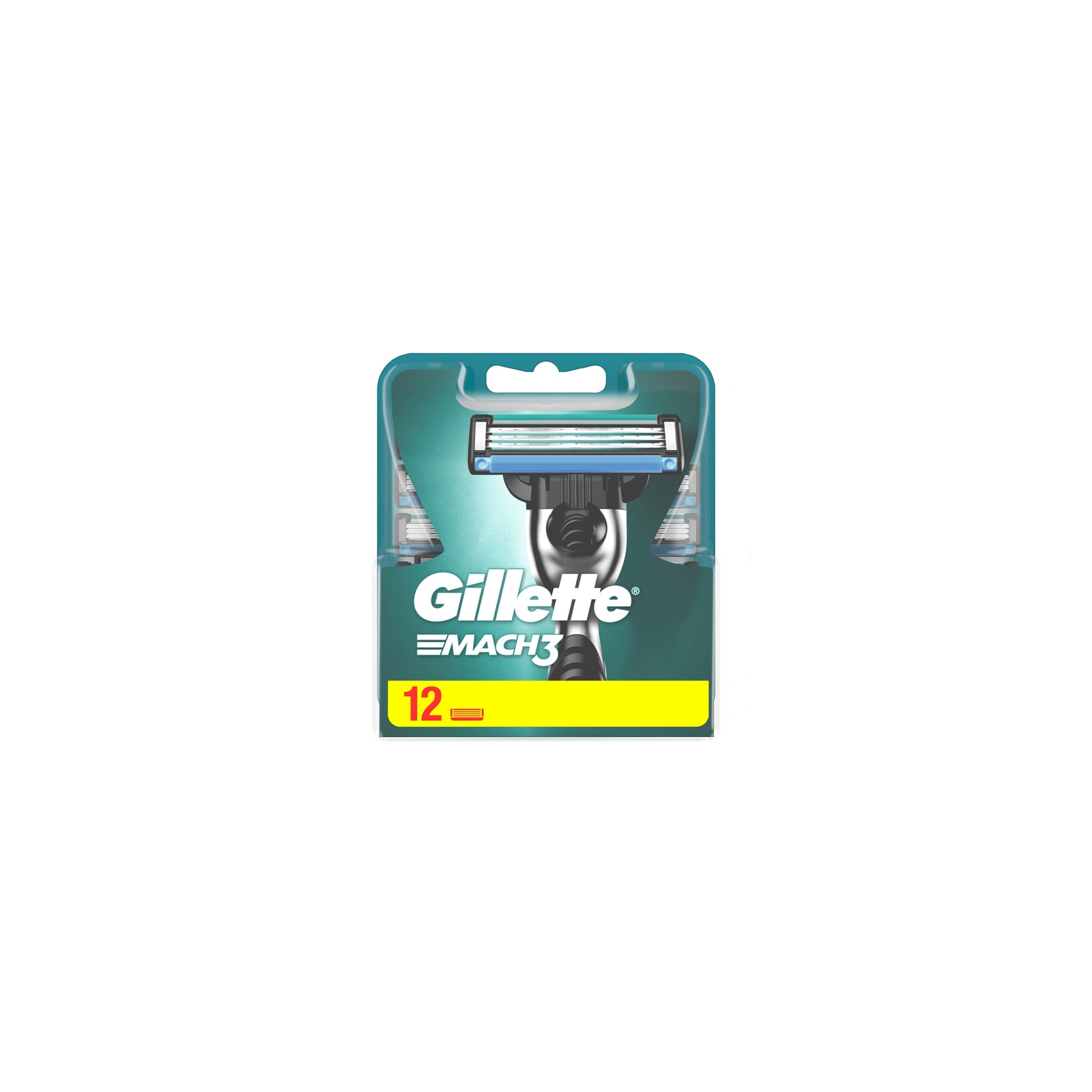 GILLETTE Mach3 wkłady 12szt