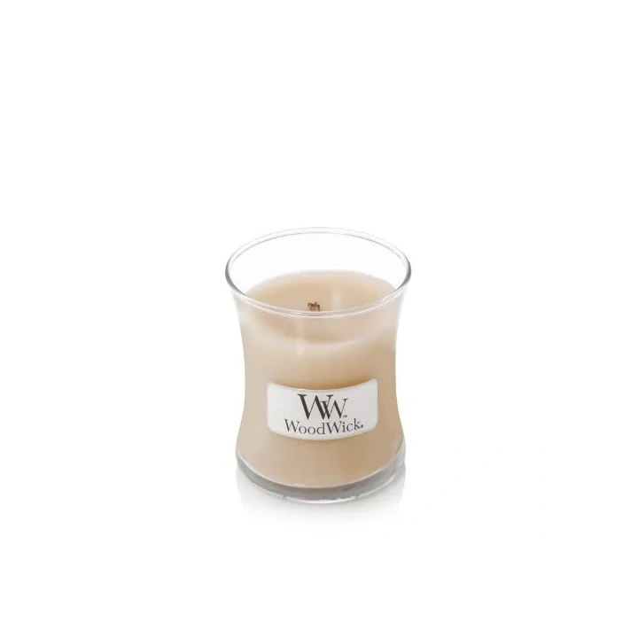 WOODWICK PlusWick mała świeca w słoiku WHITE HONEY 85g