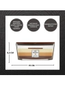 WOODWICK Hearthwick Trilogy świeca w słoiku elipsa CAFÉ SWEETS 453g 